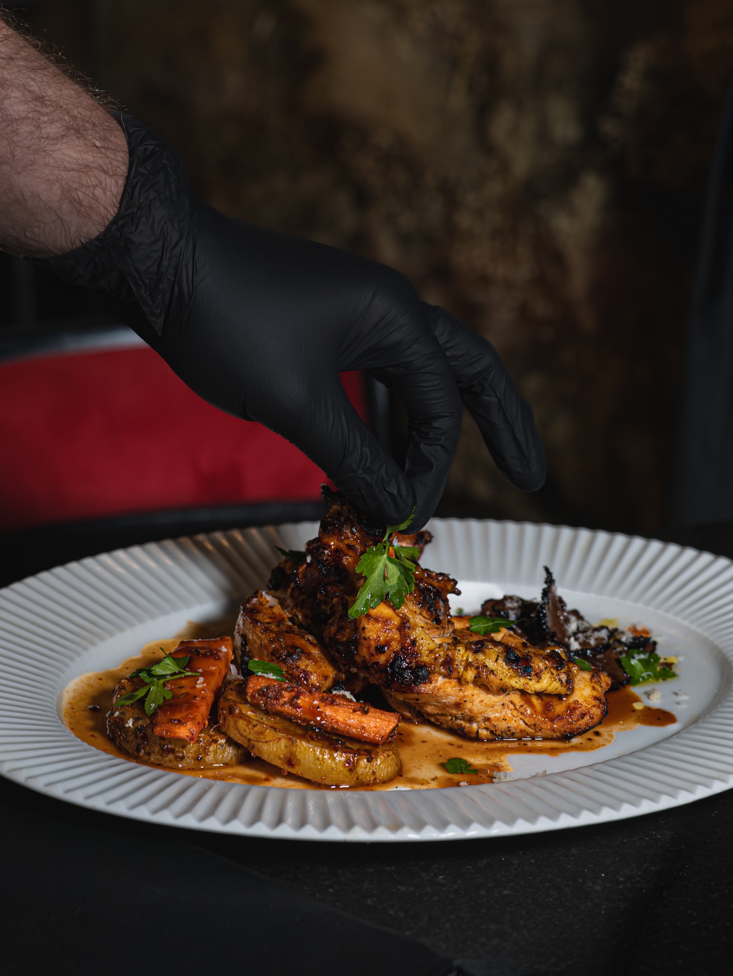 Suprême de poulet truffe